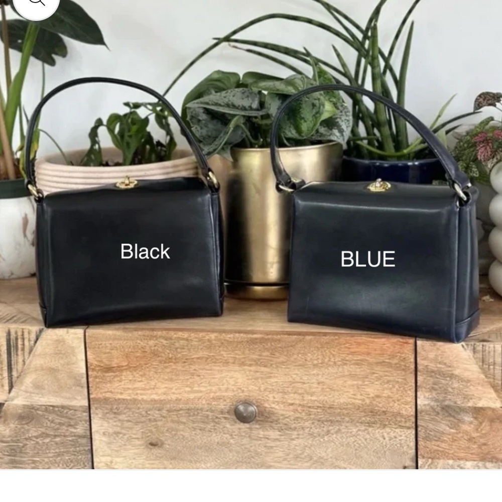 Clearance! Vintage Gucci bag - Gucci Kelly handbag dark blue - Picture 17 of 17